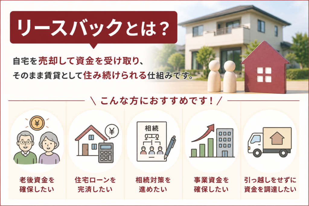 リアルエステートのリースバックとは？
