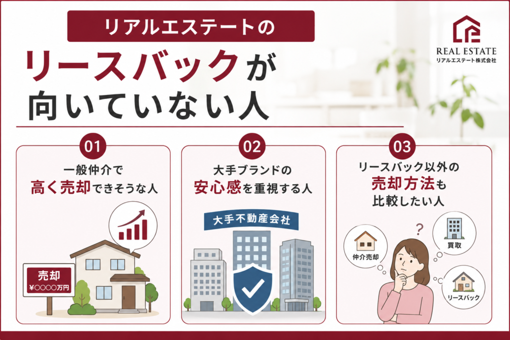 リアルエステートが向いていない人
